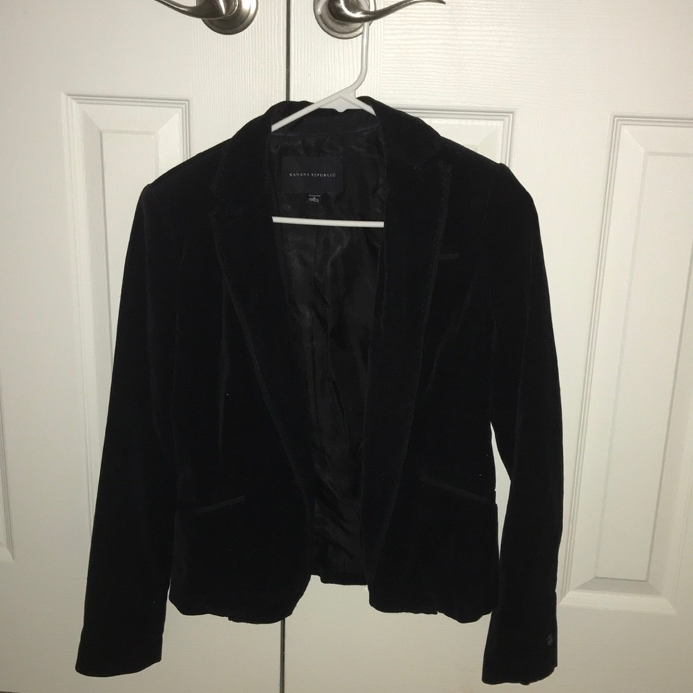 Velvet blazer